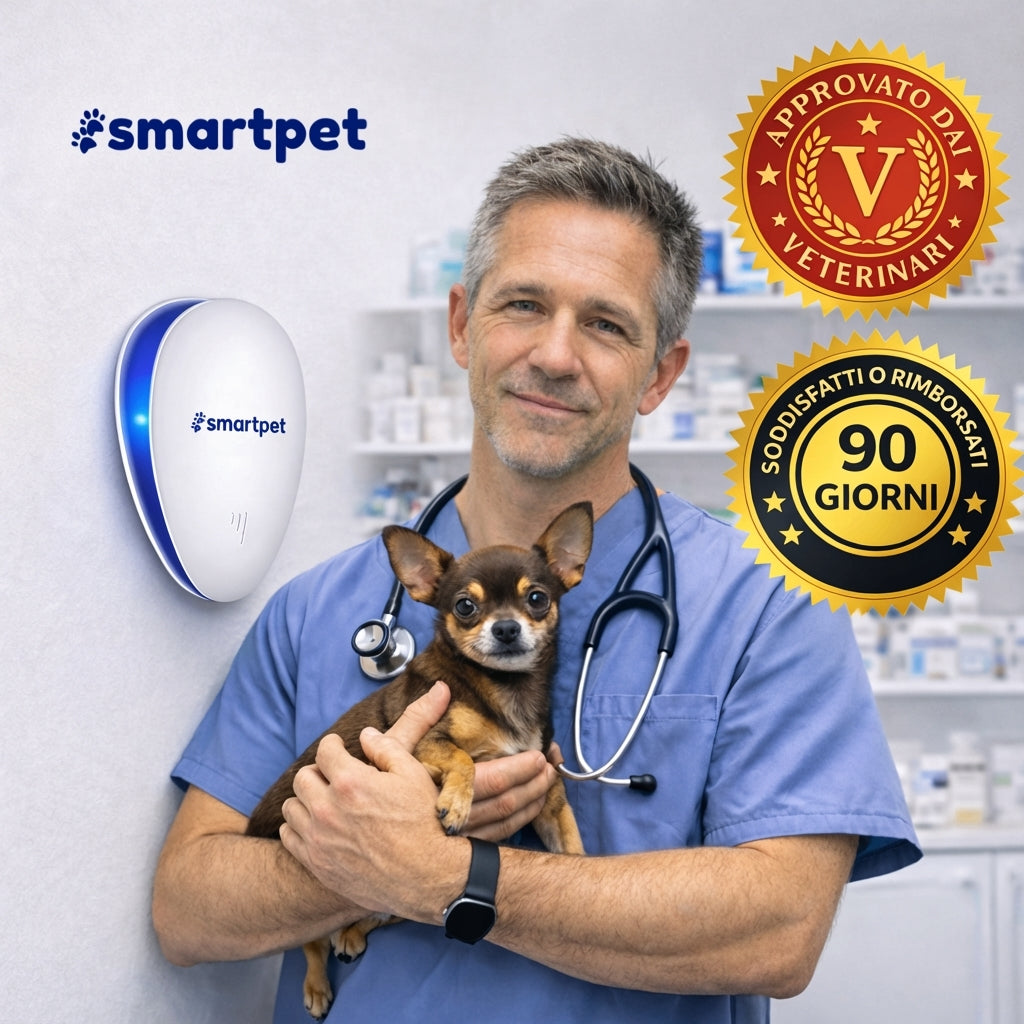 SmartPet – Repellente Antiparassiti per Pulci e Zecche